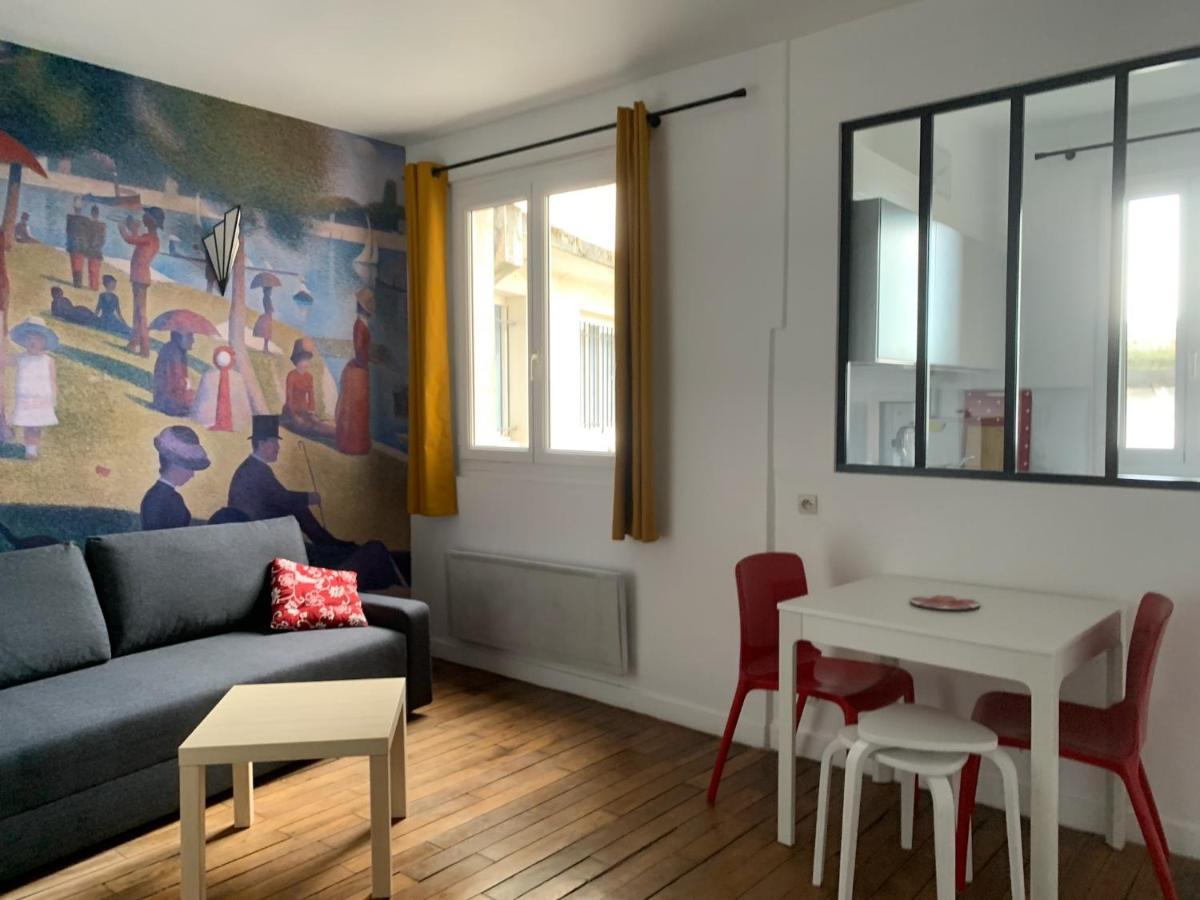 Studio Perfect For 2 Adults And 1 Kid, And Up To 2 Kids - Jourdain 20E, 25Mn To Louvre Via Line M11 París Exterior foto