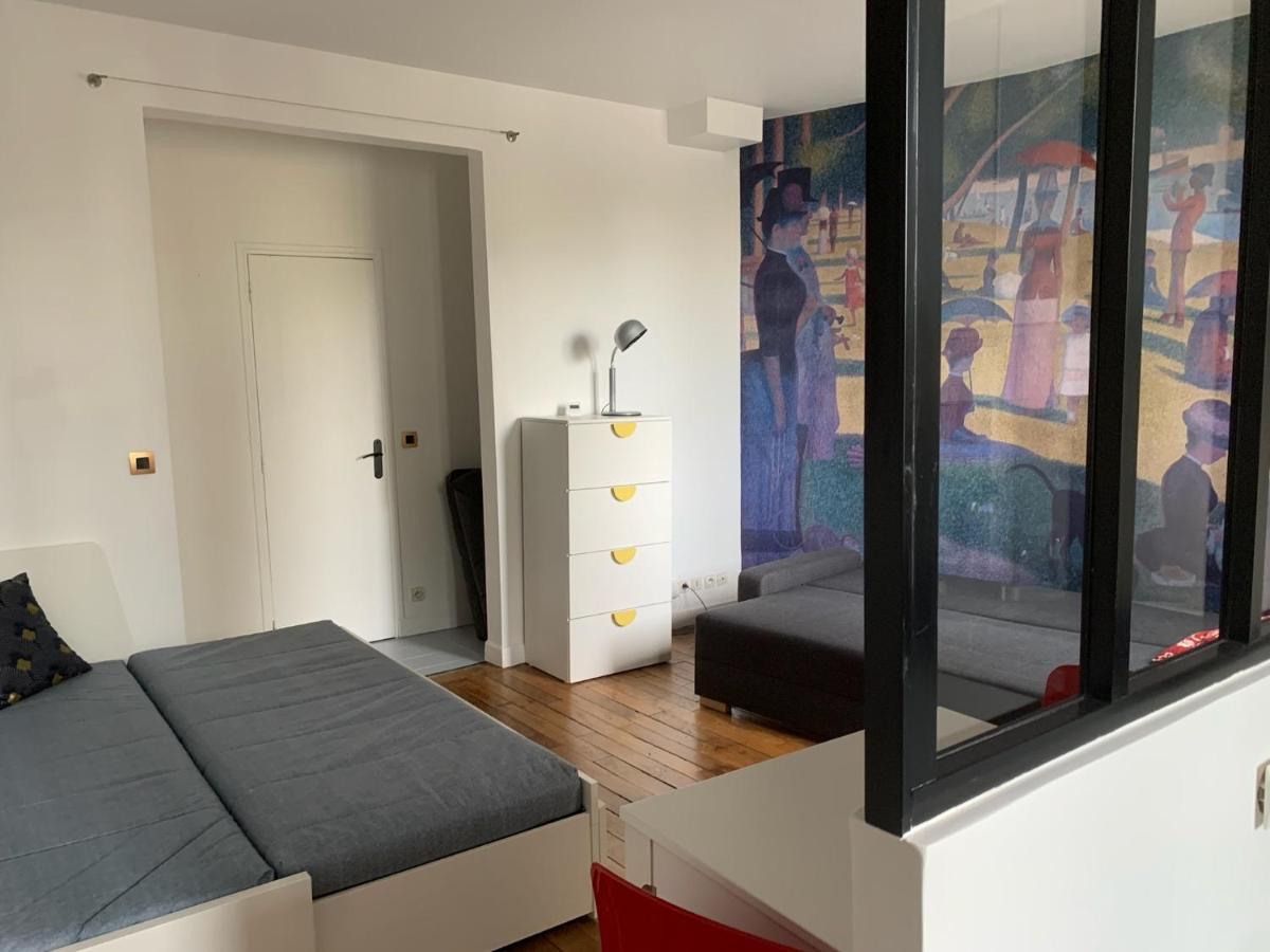 Studio Perfect For 2 Adults And 1 Kid, And Up To 2 Kids - Jourdain 20E, 25Mn To Louvre Via Line M11 París Exterior foto