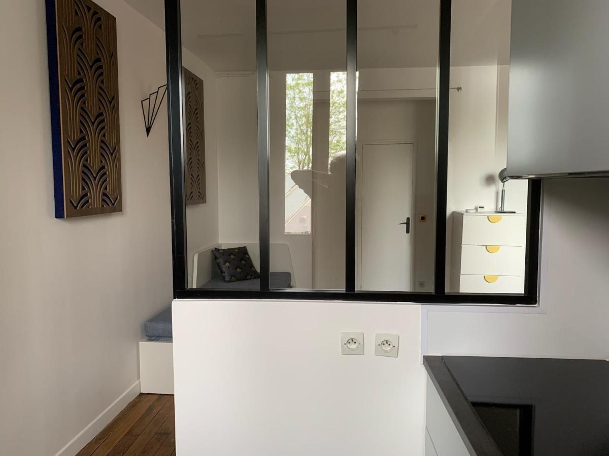 Studio Perfect For 2 Adults And 1 Kid, And Up To 2 Kids - Jourdain 20E, 25Mn To Louvre Via Line M11 París Exterior foto