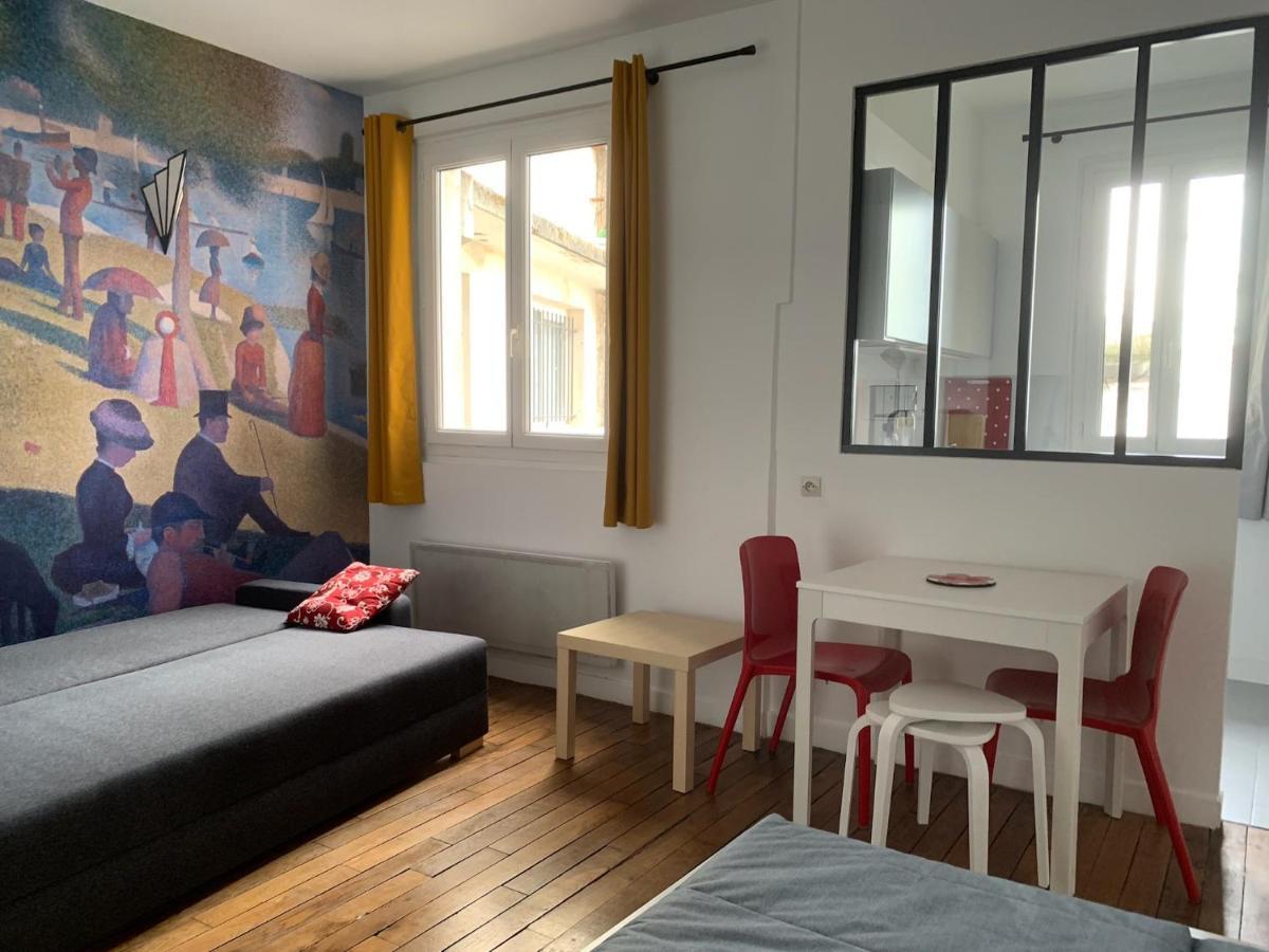 Studio Perfect For 2 Adults And 1 Kid, And Up To 2 Kids - Jourdain 20E, 25Mn To Louvre Via Line M11 París Exterior foto
